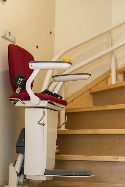 a stair lift for accessibility